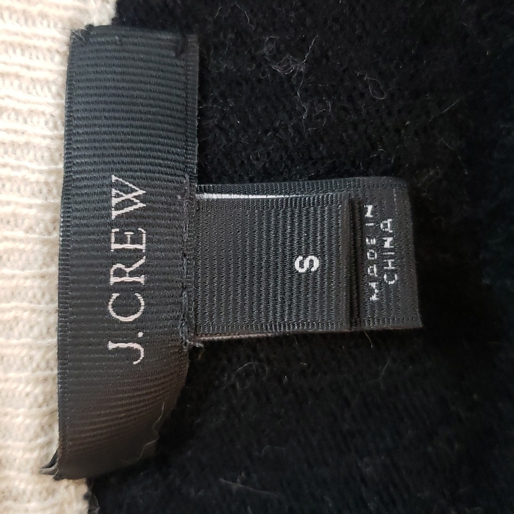 J.Crew Side Button Wool Blend Colorblock Sweater - image 7